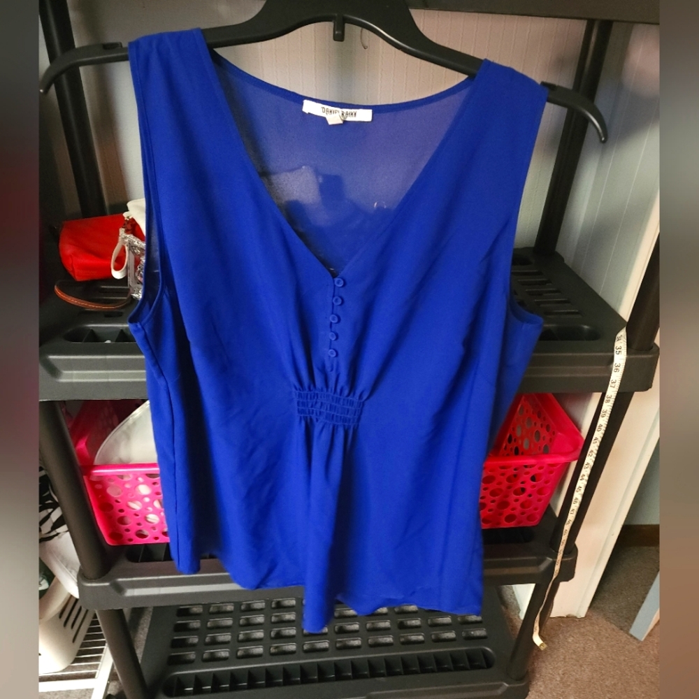 1X Royal Blue Daniel Rainn Top